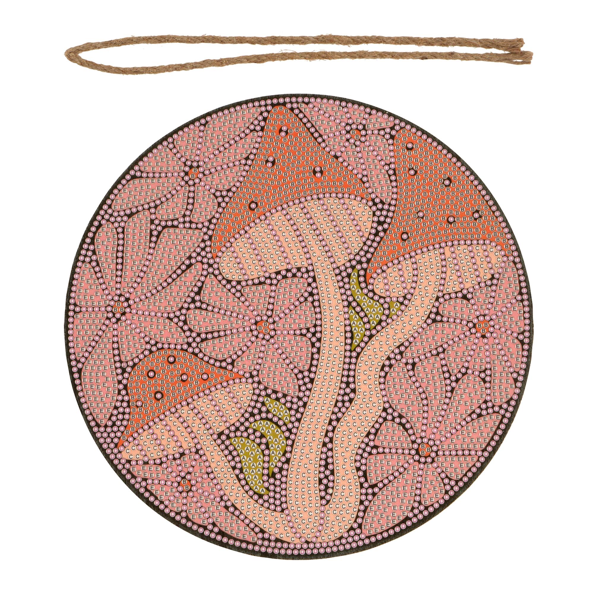 Mushroom Wood Plaque Diamond Art Kit by Make Market®